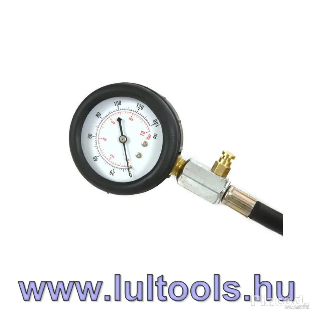 Olajnyomás mérő készlet gyors csatlakozós tömlővel