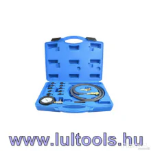 Olajnyomás mérő készlet gyors csatlakozós tömlővel