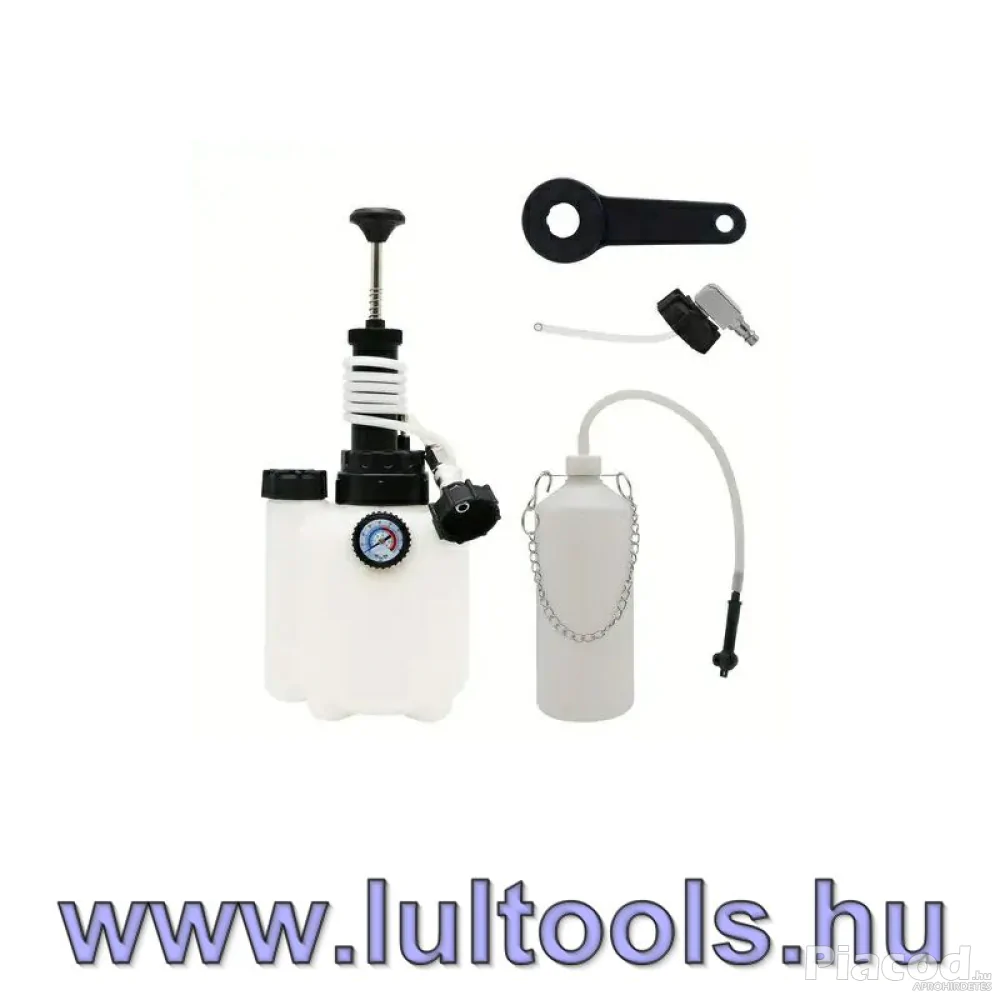 Féklégtelenítő és fékfolyadék cserélő