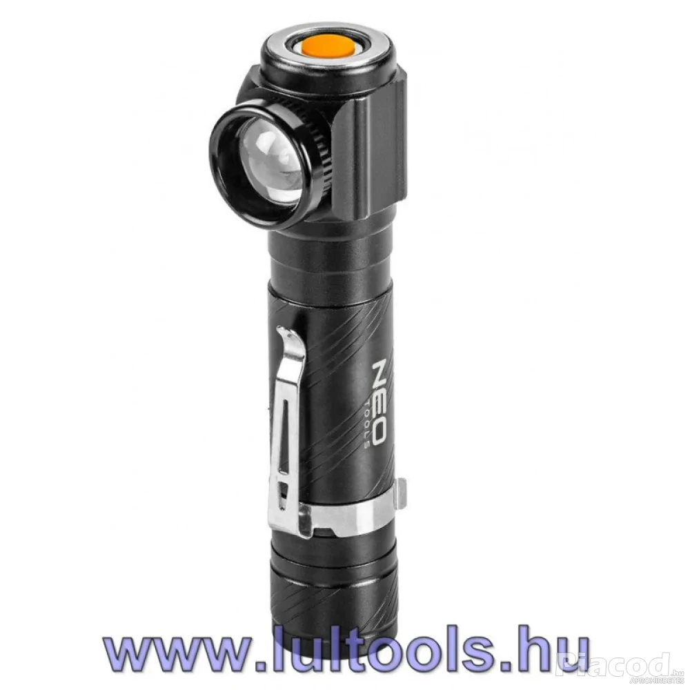 Fejlámpa + zseblámpa 2az1-ben, tölthető USB 800lum CREExML-T6 LED, 10W