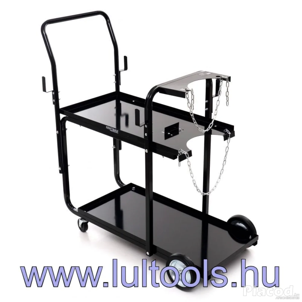 Hegesztőkocsi 3 polcos