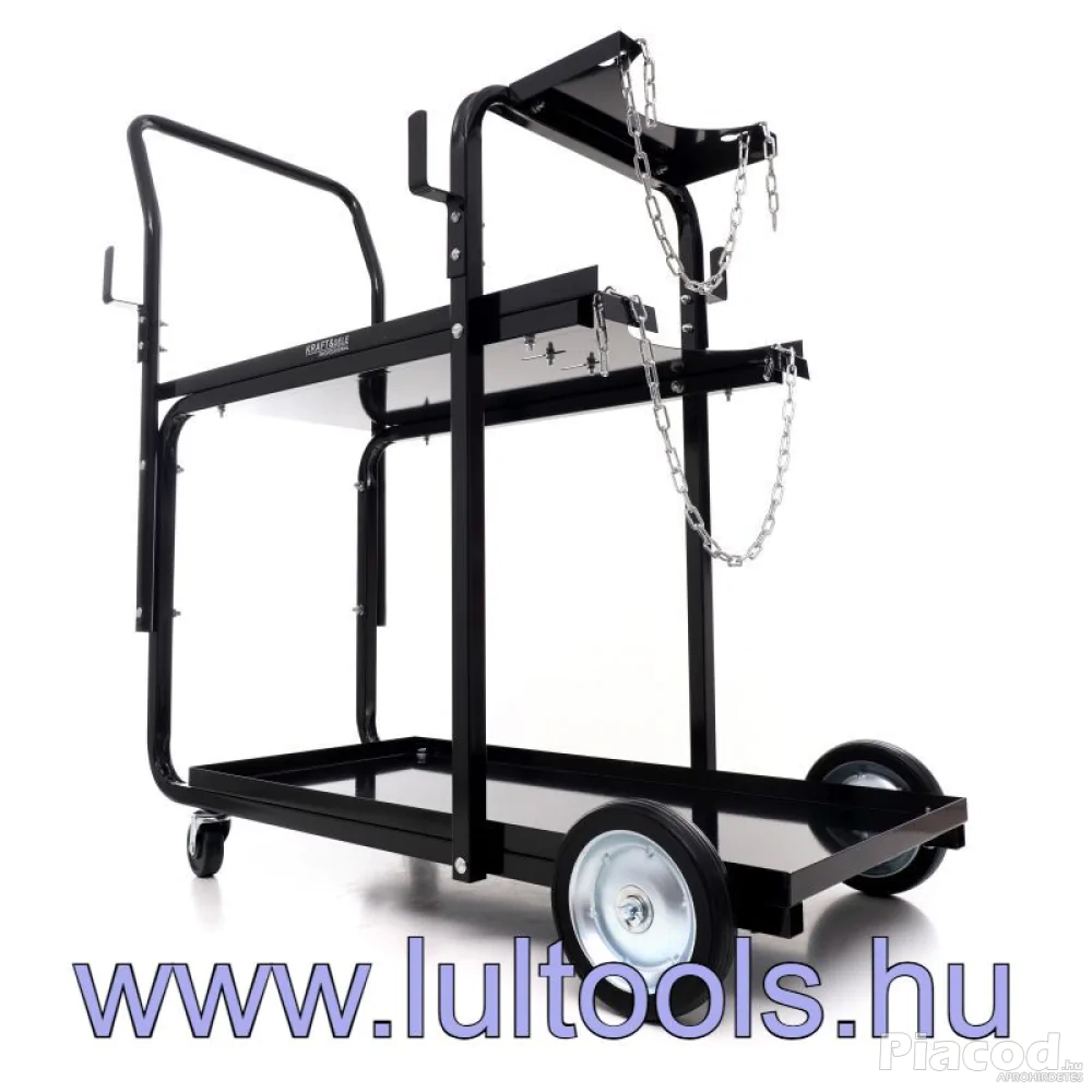 Hegesztőkocsi 3 polcos