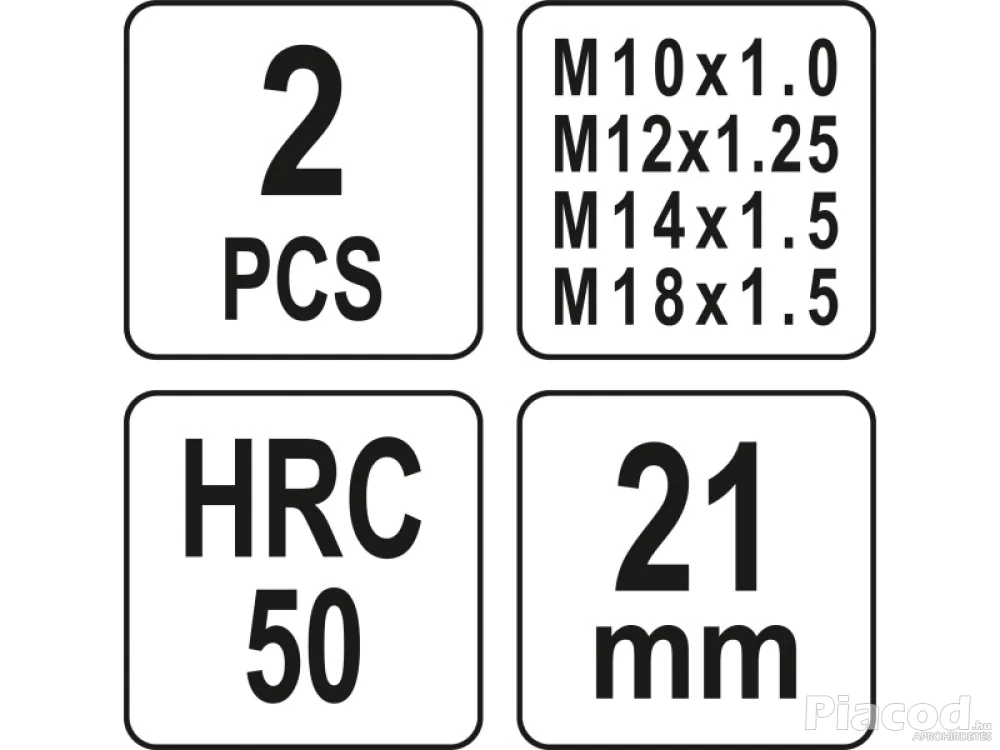 Gyújtógyertya menetjavító készlet 2 részes