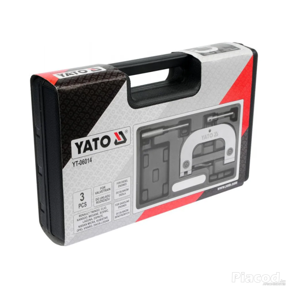 Vezérlés rögzítő készlet 3 részes (Diesel és benzin) Renault Nissan Opel YATO