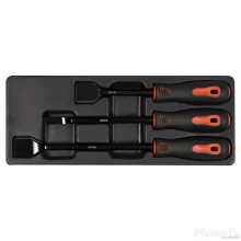 Tömítés kaparó készlet 3 részes hengerfejhez YATO