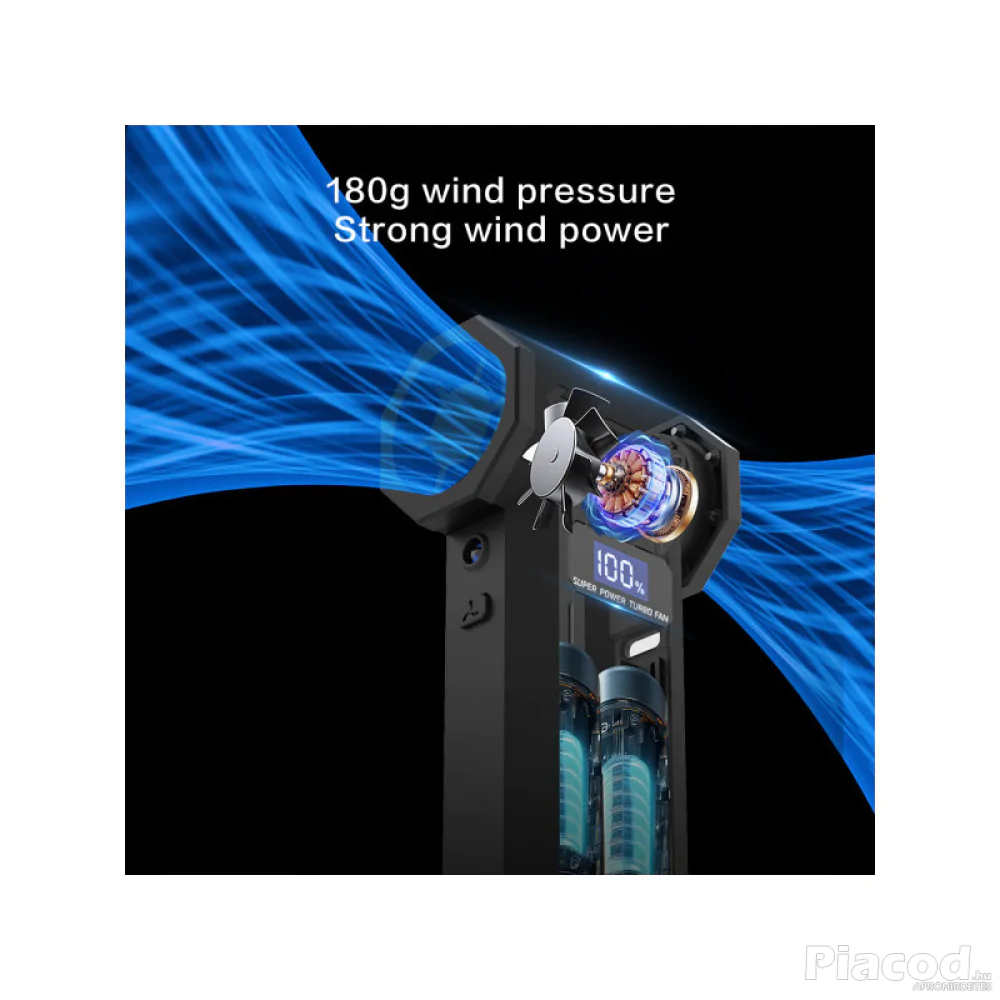 Légseprű 7,4 V 5,2 Ah 120000 RPM