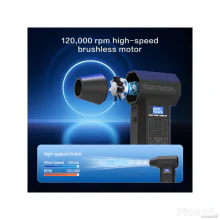 Légseprű 7,4 V 5,2 Ah 120000 RPM