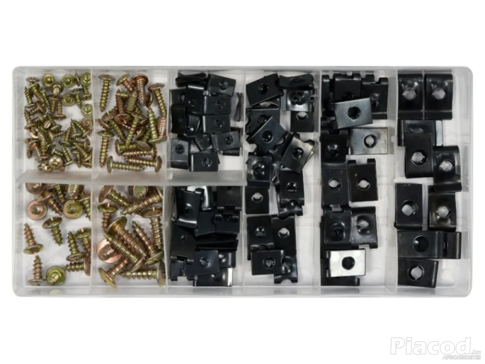 YATO YT‑06780 – Karosszéria csavar és alátét készlet 170 részes