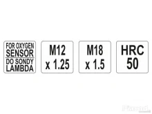 YATO YT‑1756 – 2 részes lambdaszonda menetjavító \ menetvágó készlet