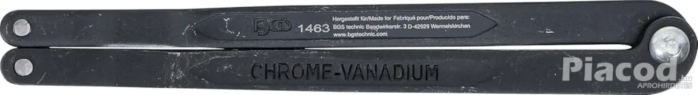 BGS-1463 állítható csapos kulcs 172 mm – homlokfuratos anyákhoz