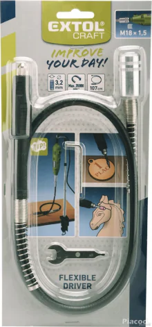 Flexibilis szár, M18×1,5 mm