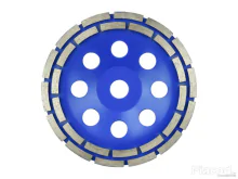 Betoncsiszoló - betonmaró tárcsa 180mm 2 soros Geko G00370