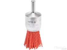 Csapos ecsetkefe 25 mm műanyag sörtével – fúrógéphez (YT-47780)