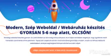 Weboldal készítés, Webáruház készítés GYORSAN