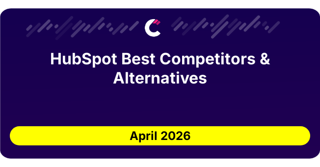 HubSpot Best Competitors & Alternatives updated August 2026