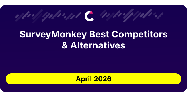 SurveyMonkey Best Competitors & Alternatives updated August 2026
