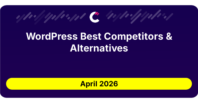 WordPress Best Competitors & Alternatives updated August 2026