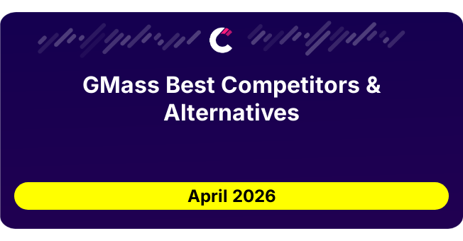 GMass Best Competitors & Alternatives updated August 2026