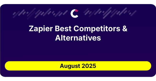 Zapier Best Competitors & Alternatives updated August 2025