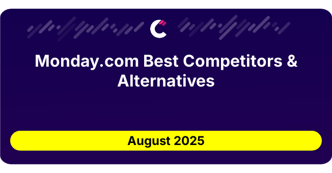 Monday.com Best Competitors & Alternatives updated August 2025