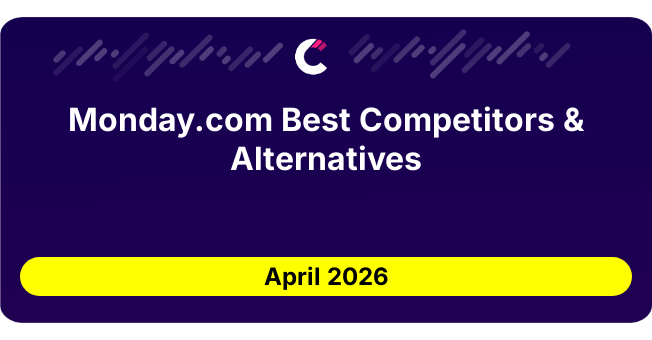 Monday.com Best Competitors & Alternatives updated August 2026