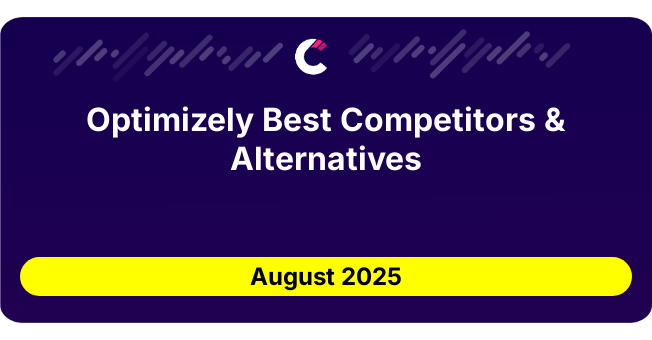 Optimizely Best Competitors & Alternatives updated August 2025