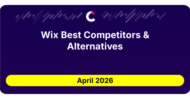 Wix Best Competitors & Alternatives updated August 2026