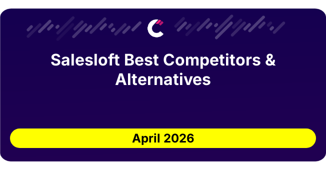 Salesloft Best Competitors & Alternatives updated August 2026