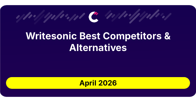 Writesonic Best Competitors & Alternatives updated August 2026