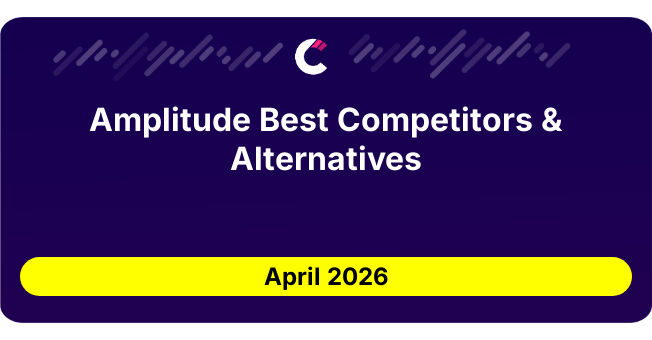 Amplitude Best Competitors & Alternatives updated August 2026