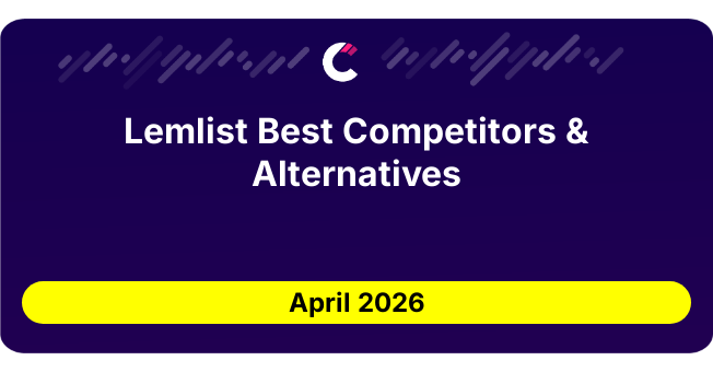 Lemlist Best Competitors & Alternatives updated August 2026