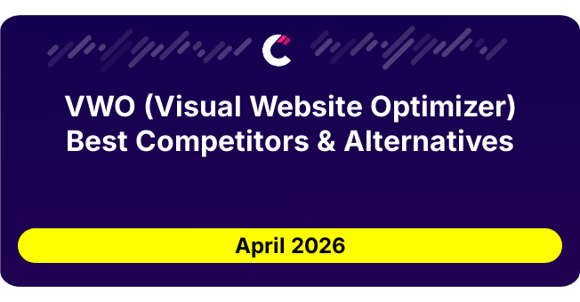 VWO (Visual Website Optimizer) Best Competitors & Alternatives updated August 2026