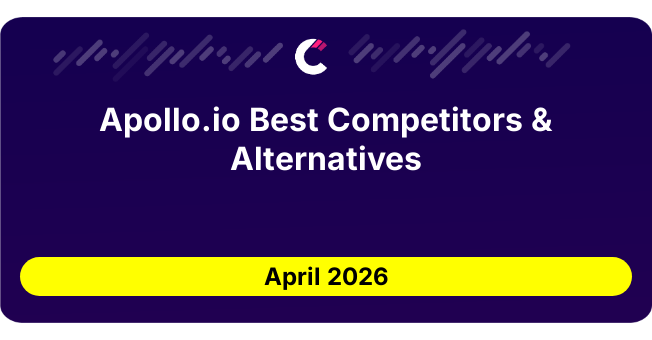Apollo.io Best Competitors & Alternatives updated August 2026