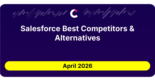 Salesforce Best Competitors & Alternatives updated August 2026