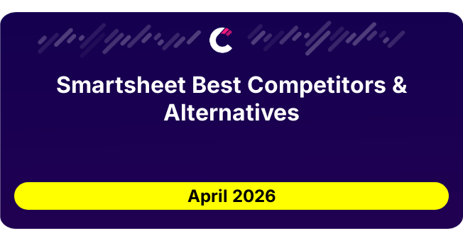 Smartsheet Best Competitors & Alternatives updated August 2026