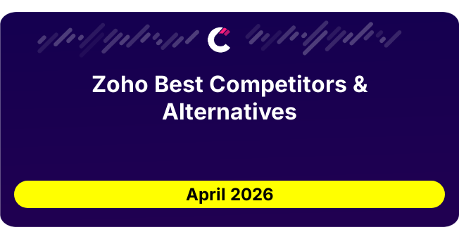 Zoho Best Competitors & Alternatives updated August 2026