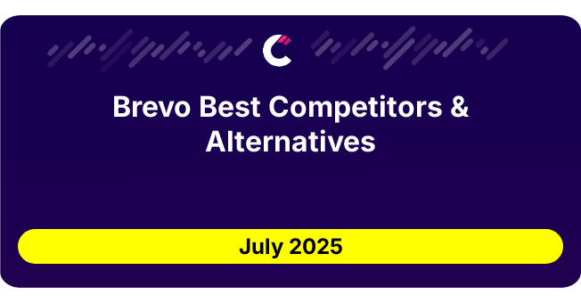 Brevo Best Competitors & Alternatives updated July 2025