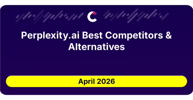 Perplexity.ai Best Competitors & Alternatives updated August 2026