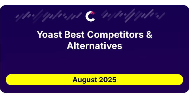 Yoast Best Competitors & Alternatives updated August 2025