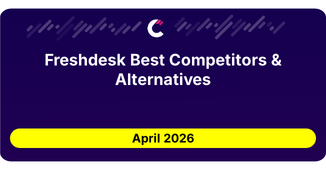 Freshdesk Best Competitors & Alternatives updated August 2026