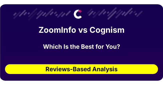 ZoomInfo vs Cognism (AI Analysis from 71 Review Data)