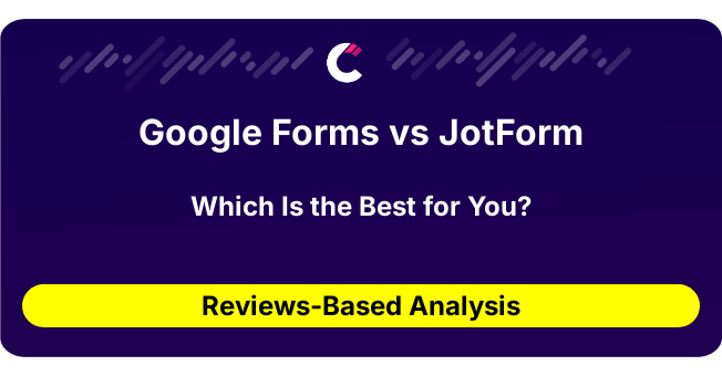 Google Forms vs JotForm (AI Analysis from 41 Review Data)