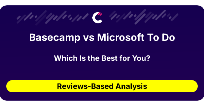 Basecamp vs Microsoft To Do (AI Analysis from 29 Review Data)