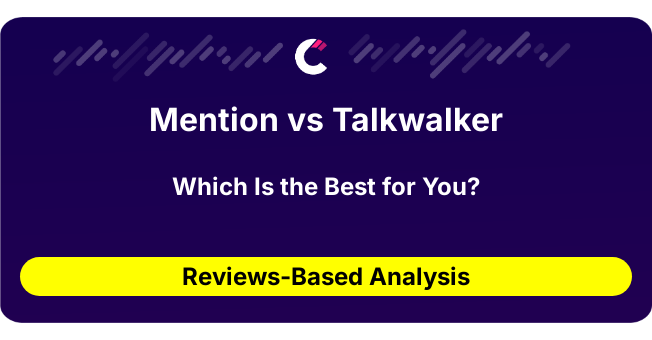 Mention vs Talkwalker (AI Analysis from 51 Review Data)