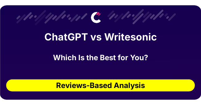 ChatGPT vs Writesonic (AI Analysis from 49 Review Data)