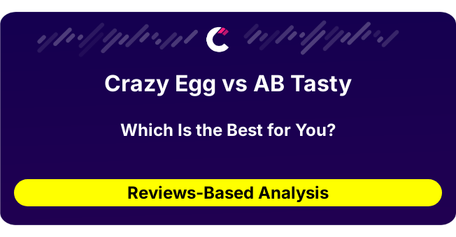 Crazy Egg vs AB Tasty (AI Analysis from 63 Review Data)