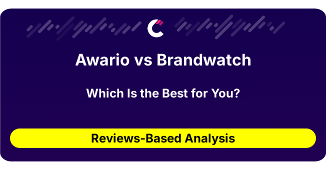 Awario vs Brandwatch (AI Analysis from 30 Review Data)