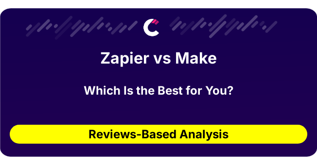 Zapier vs Make (AI Analysis from 87 Review Data)