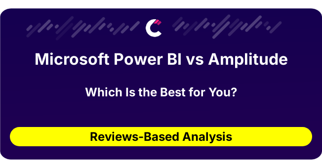 Microsoft Power BI vs Amplitude (AI Analysis from 42 Review Data)