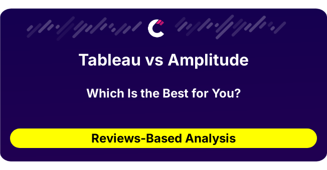 Tableau vs Amplitude (AI Analysis from 53 Review Data)